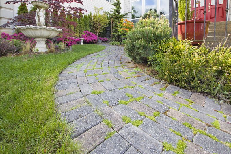 Completed Pavers Pathway
